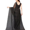 black saree